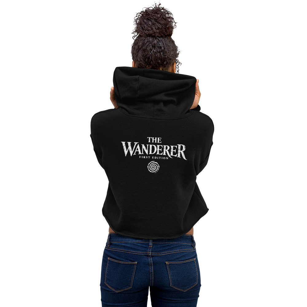 The Wanderer’s Mark — First Edition Crop Hoodie