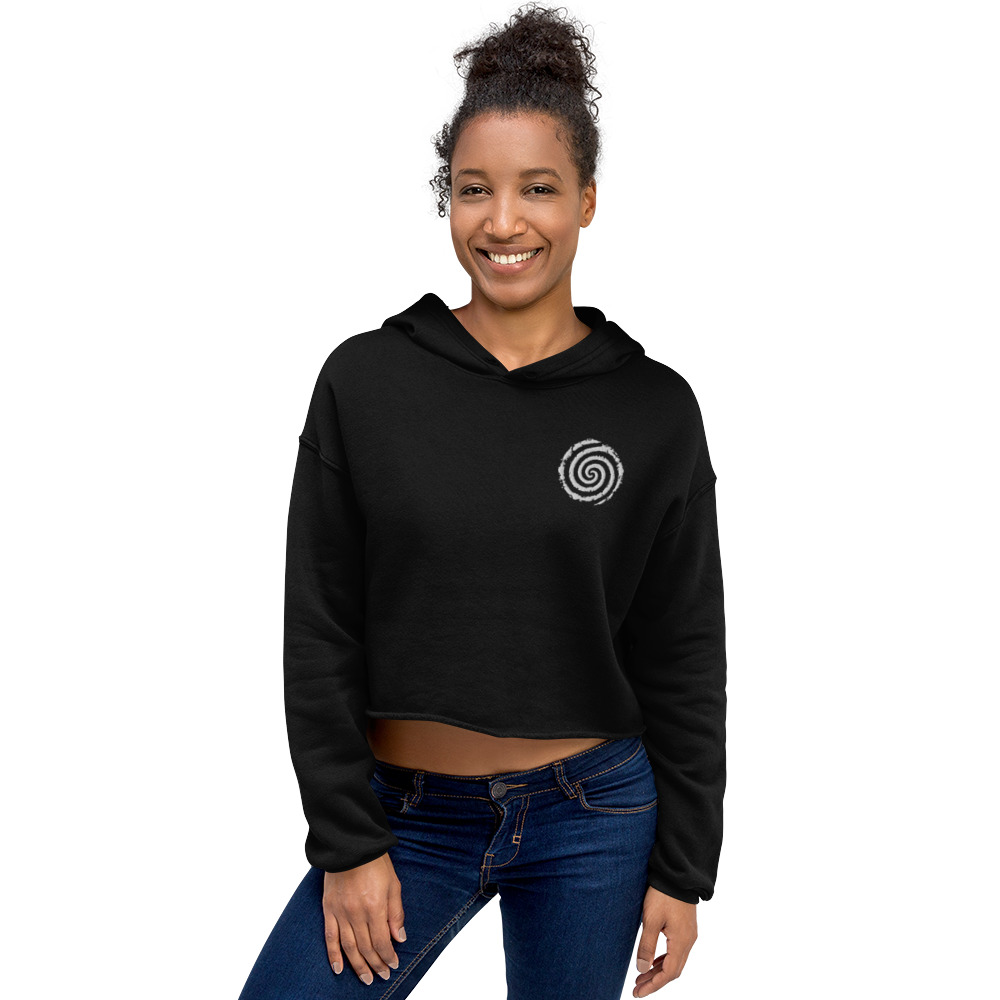 The Wanderer’s Mark — First Edition Crop Hoodie - Image 2