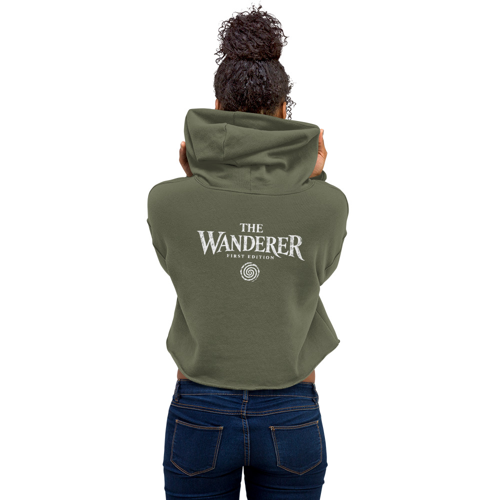 The Wanderer’s Mark — First Edition Crop Hoodie - Image 7