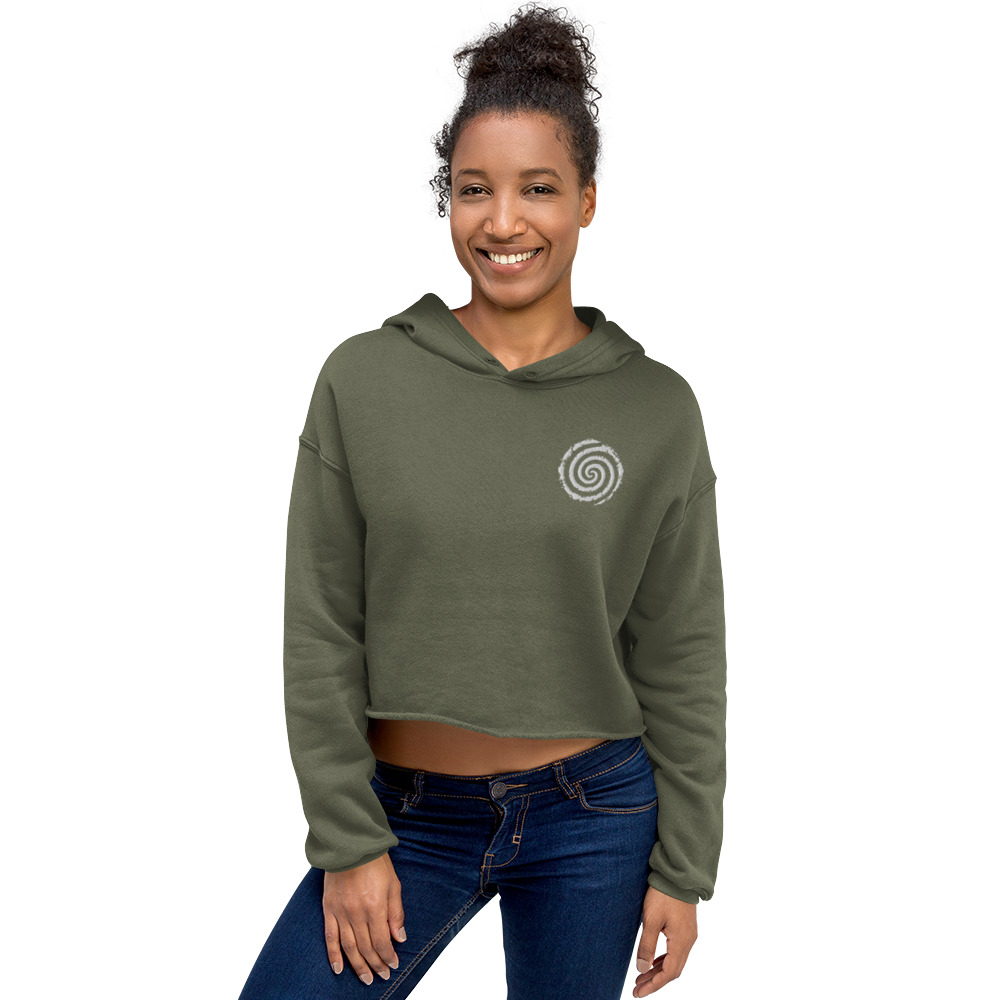 The Wanderer’s Mark — First Edition Crop Hoodie - Image 5
