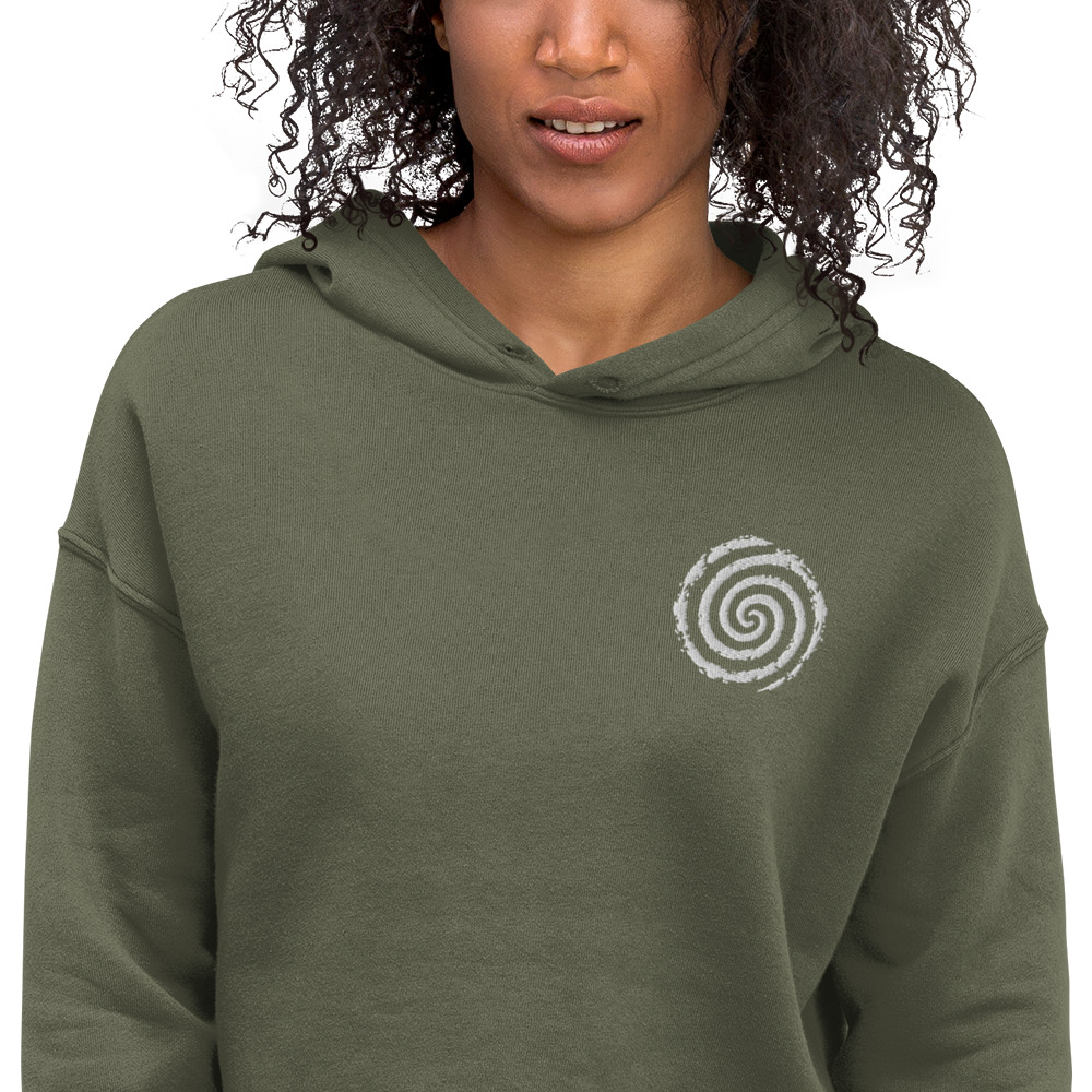 The Wanderer’s Mark — First Edition Crop Hoodie - Image 6